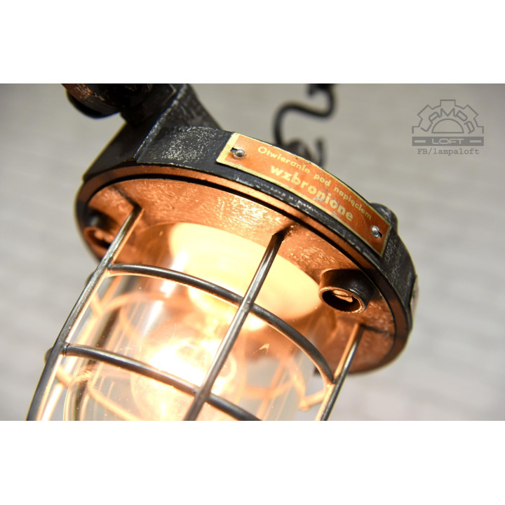 Lampa industrialna Ex-100 Polam Gdańsk