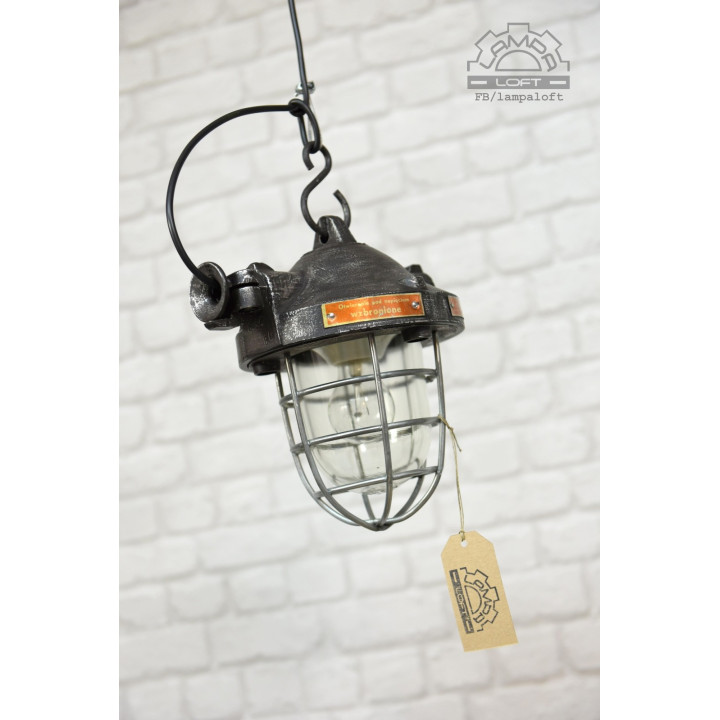 Lampa industrialna Ex-100 Polam Gdańsk