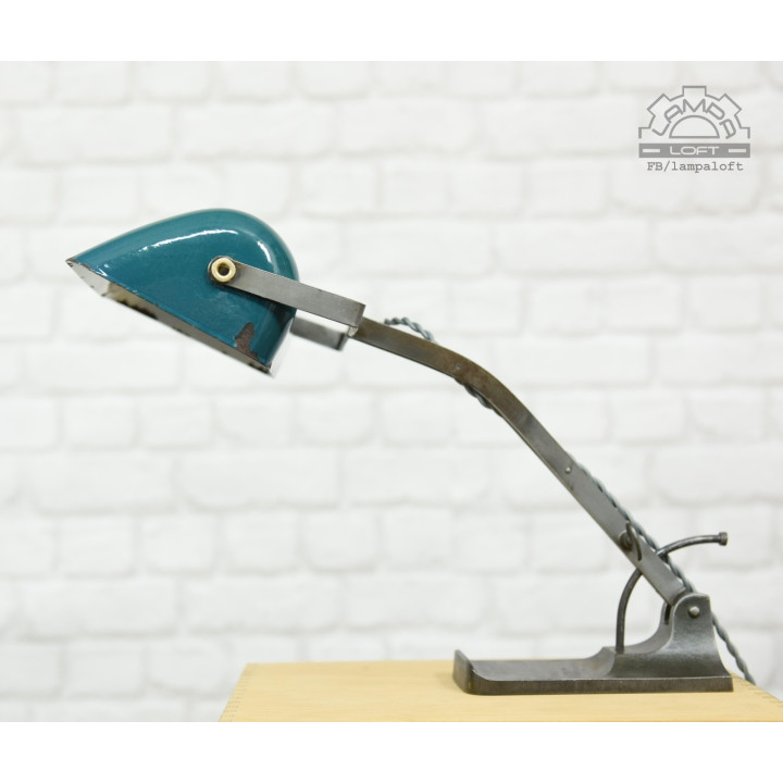 Kolekcjonerska lampa bankierska ASTRAL 30'
