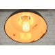 Lampa emaliowana z lat 50 DDR