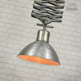 Lampa industrialna nożycowa