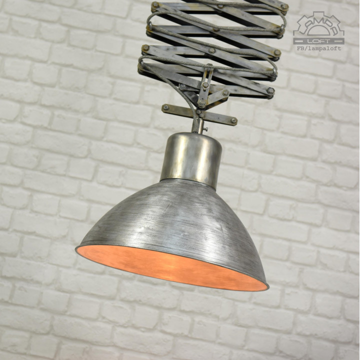 Lampa industrialna nożycowa