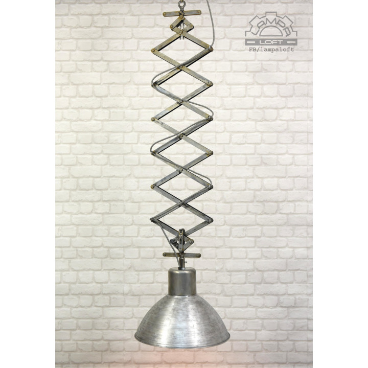 Lampa industrialna nożycowa