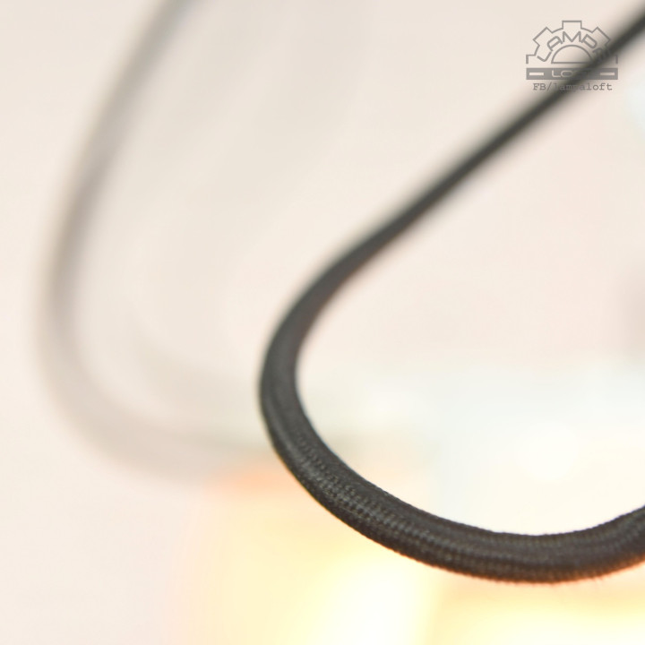 Lampa porcelanowa z lat 70'