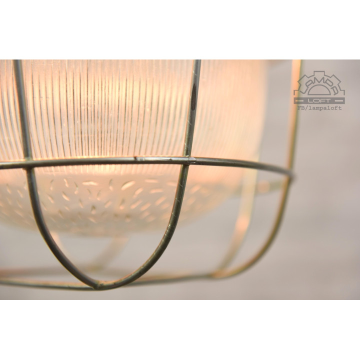 Lampa industrialna OS-200P z lat 70'