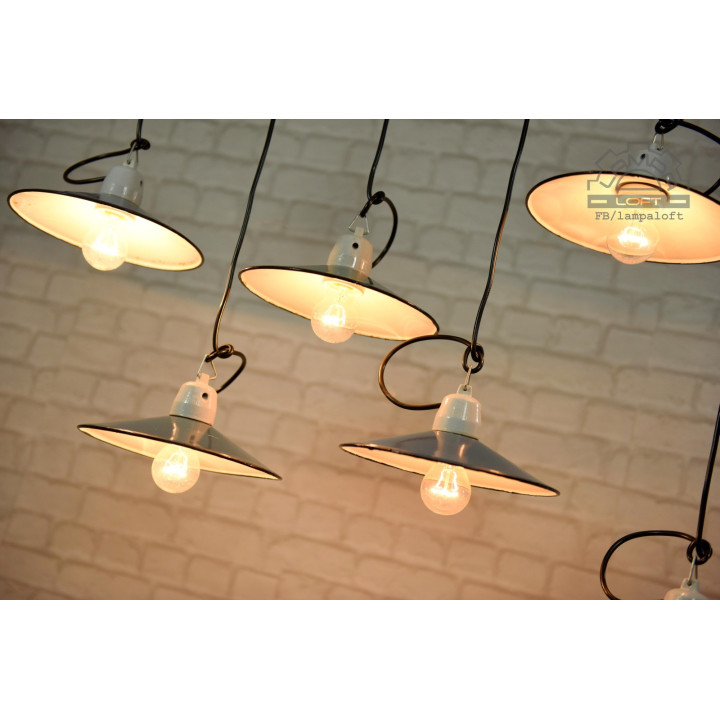 Lampy talerzykowe z lat 60'
