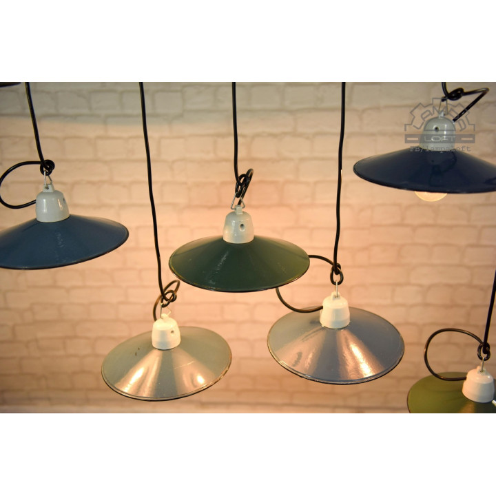 Lampy talerzykowe z lat 60'