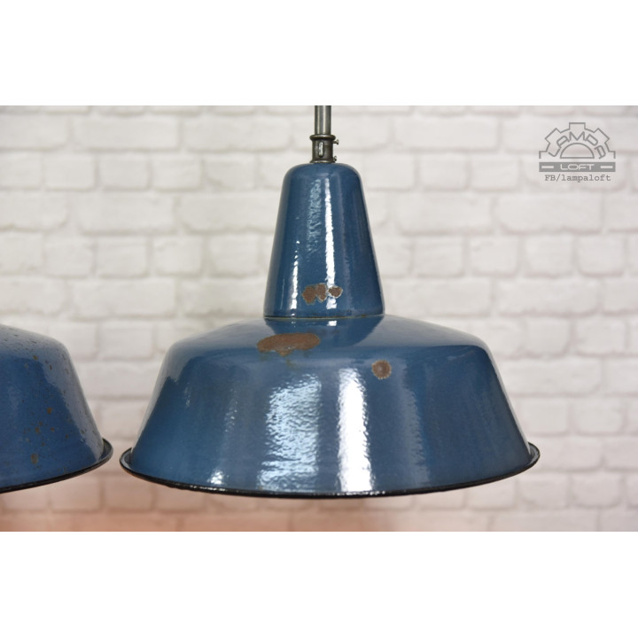 Lampa industrialna OBs-3 z lat 60'