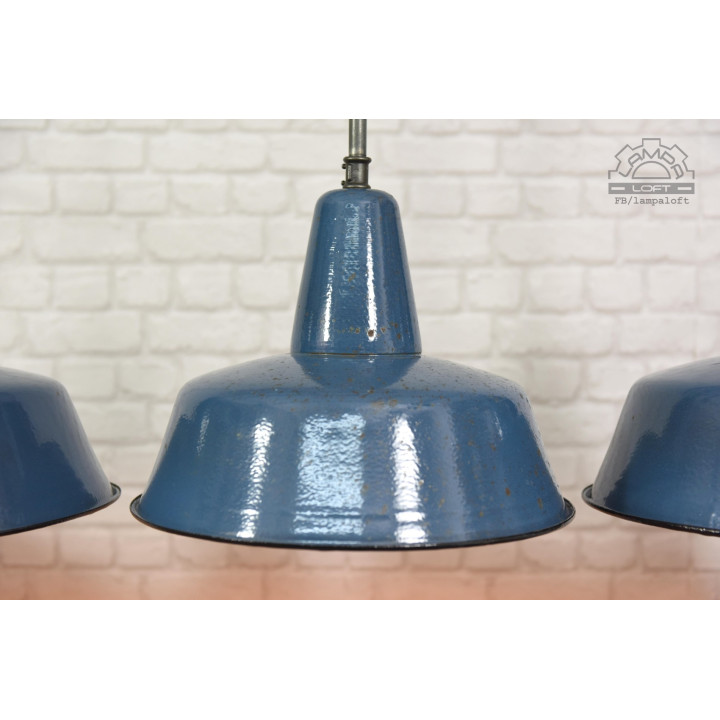 Lampa industrialna OBs-3 z lat 60'