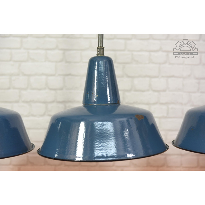 Lampa industrialna OBs-3 z lat 60'
