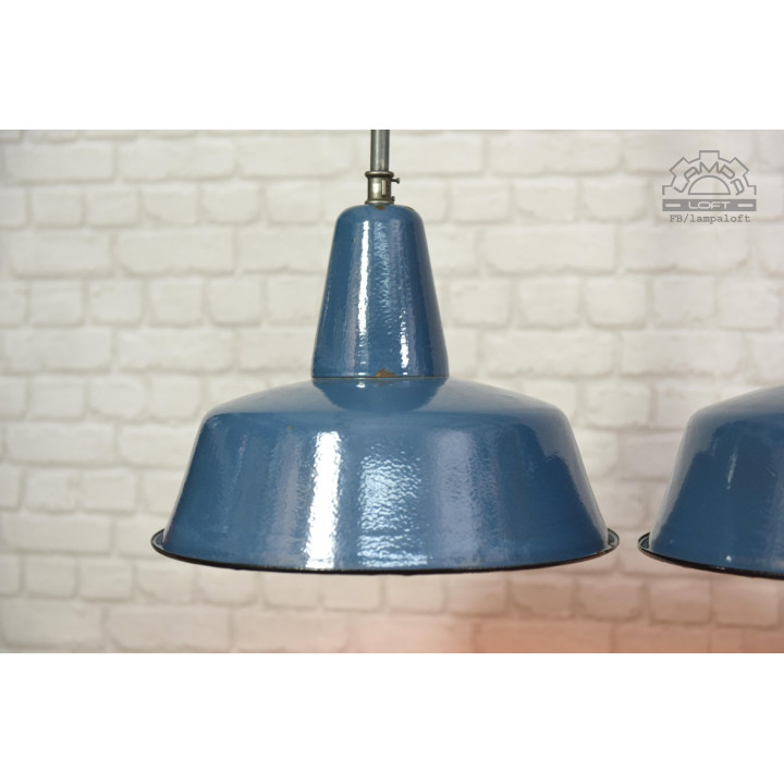Lampa industrialna OBs-3 z lat 60'