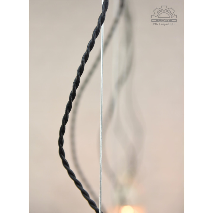 Lampa porcelanowa z lat 70'