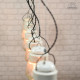 Lampa porcelanowa z lat 70'
