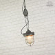Lampa industrialna z lat 50'