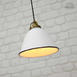 Lampa industrialna z lat 30'
