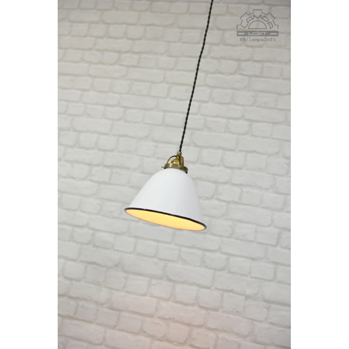 Lampa industrialna z lat 30'