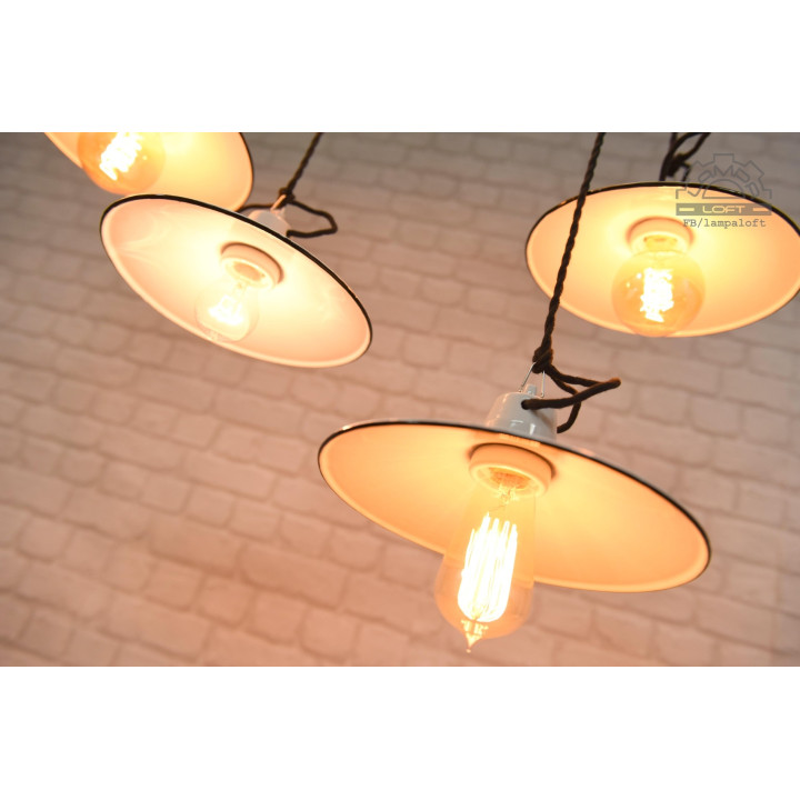 Lampa talerzykowa z lat 60'