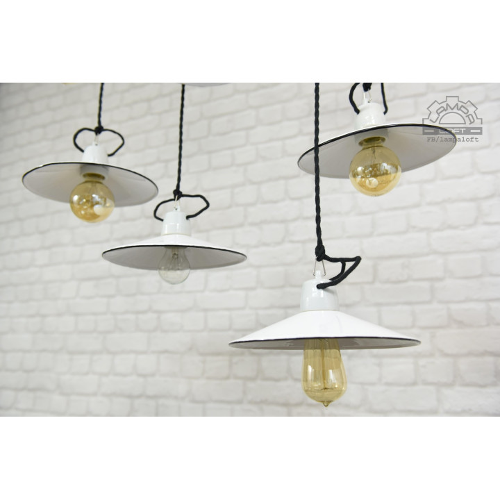 Lampa talerzykowa z lat 60'