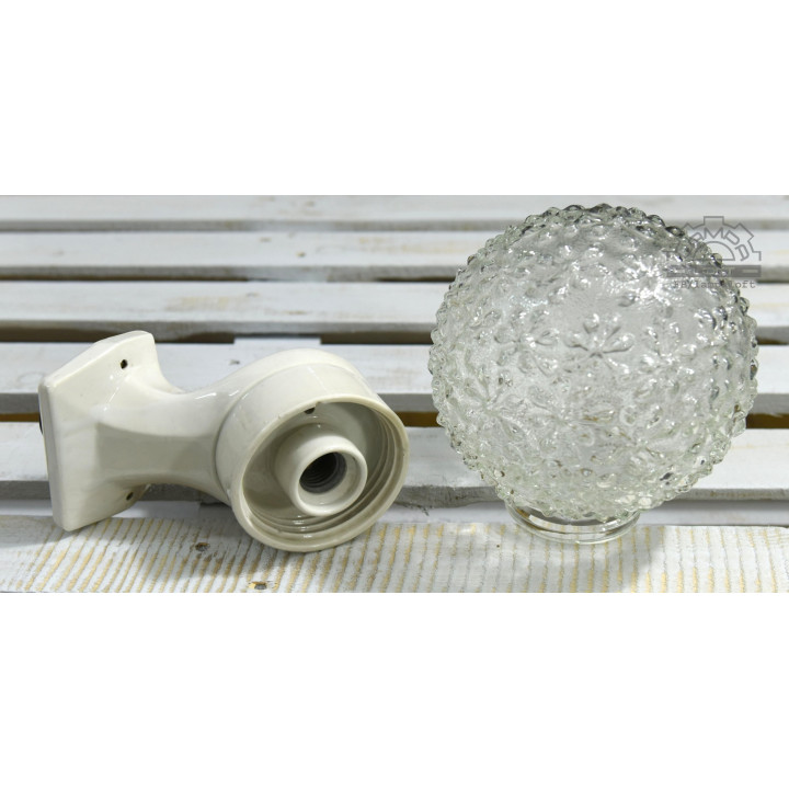 Kinkiet porcelanowy z lat 30'