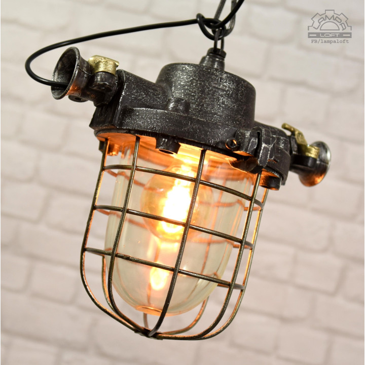 Lampa industrialna z lat 60' LPW-200