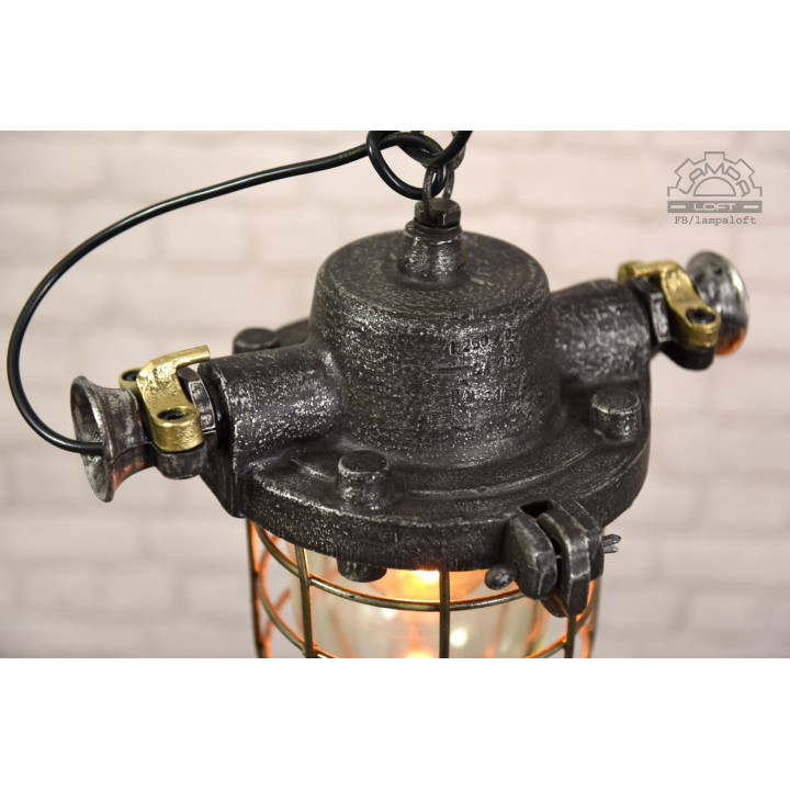 Lampa industrialna z lat 60' LPW-200