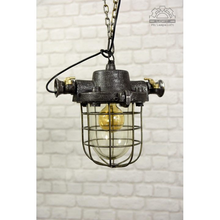 Lampa industrialna z lat 60' LPW-200