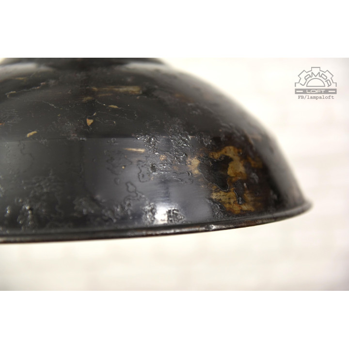 Lampa industrialna Siemens z lat 30'