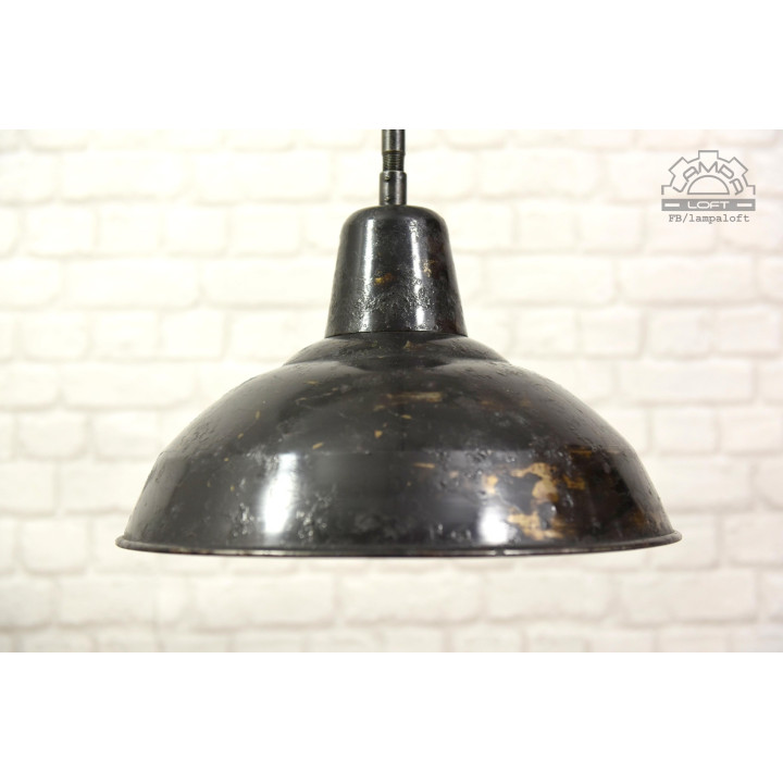 Lampa industrialna Siemens z lat 30'