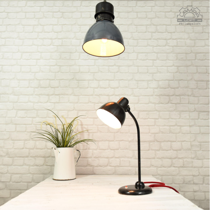 Lampa biurkowa z lat 50'