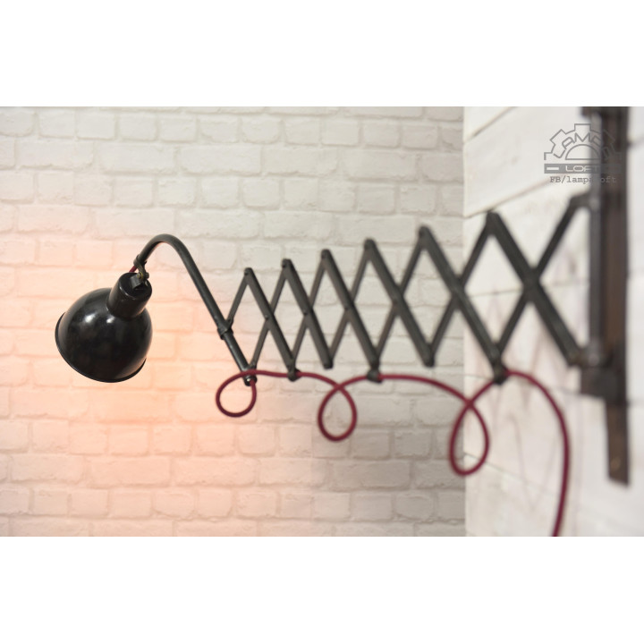 Lampa nożycowa z lat 30'