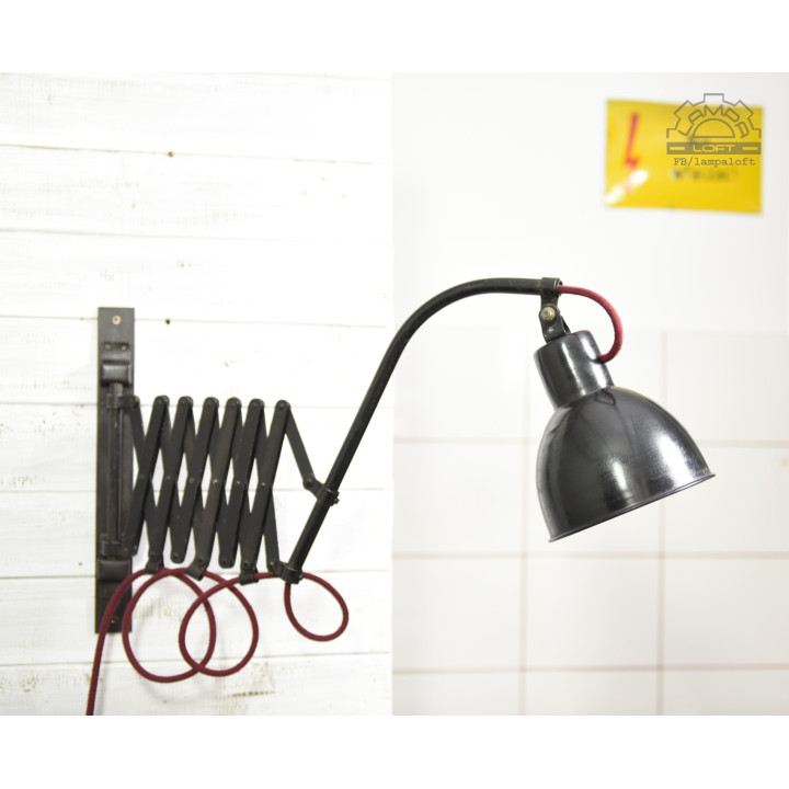 Lampa nożycowa z lat 30'