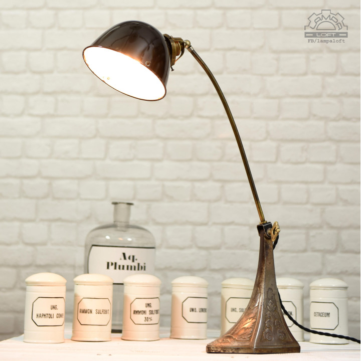 Lampa stołowa z lat 20'