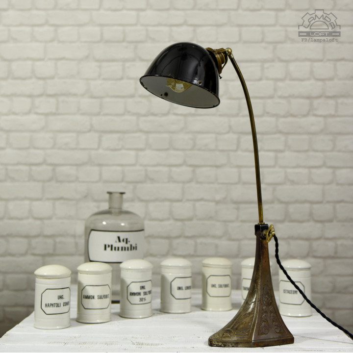 Lampa stołowa z lat 20'