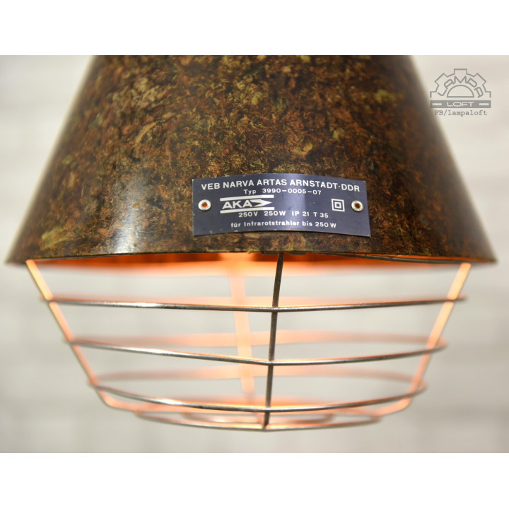 Niemiecka lampa z lat 70'