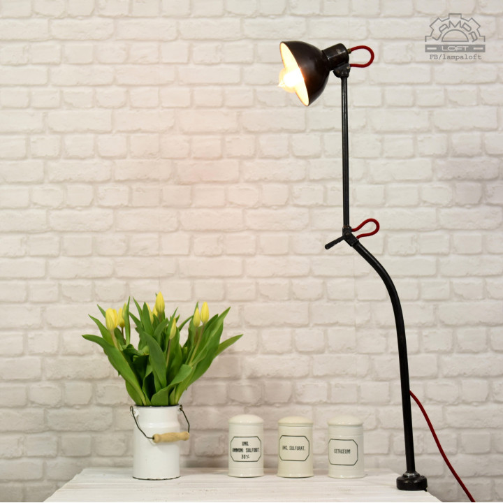 Lampa przegubowa z lat 30'