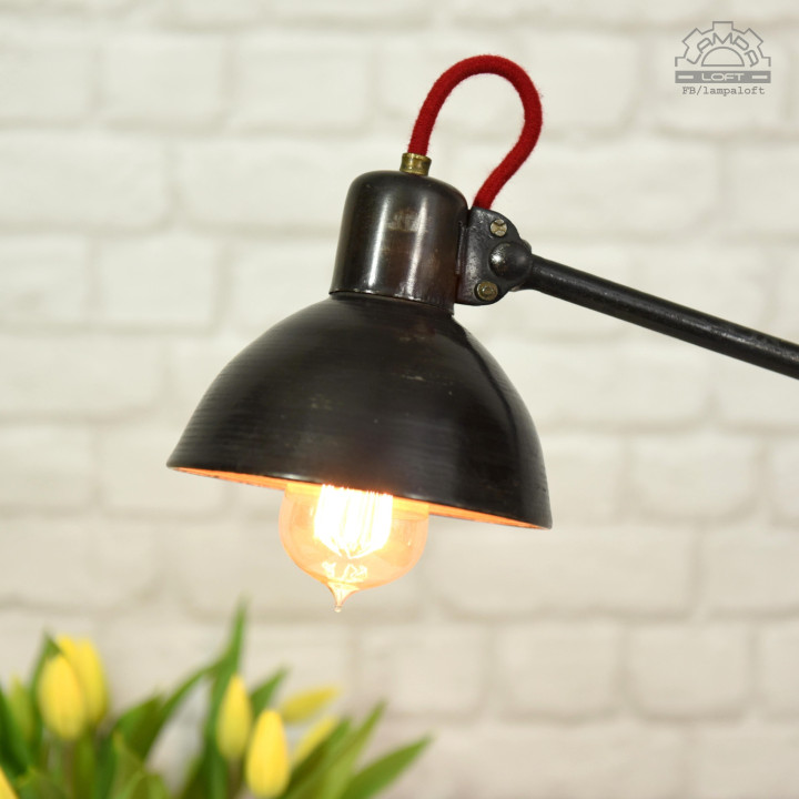 Lampa przegubowa z lat 30'