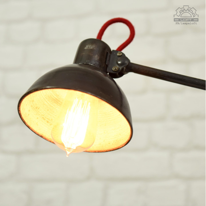 Lampa przegubowa z lat 30'