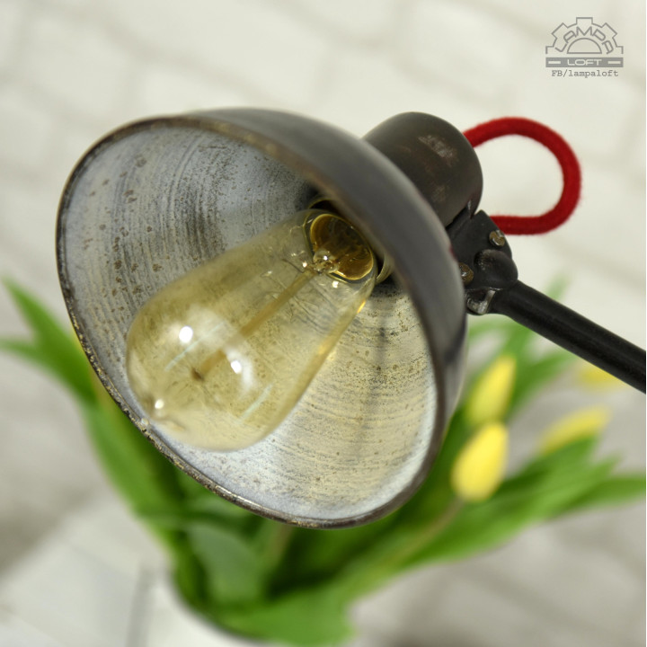 Lampa przegubowa z lat 30'