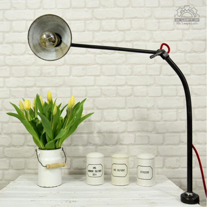 Lampa przegubowa z lat 30'