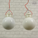 Lampa porcelanowa z lat 70'
