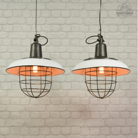 Lampa industrialna OZż-1 z lat 60'