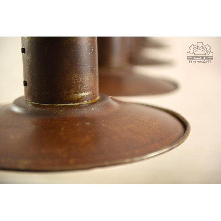 Radziecka lampa industrialna z lat 60'