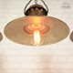Radziecka lampa industrialna z lat 60'