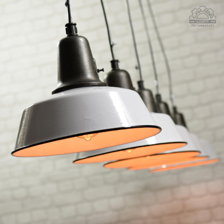 Lampy industrialne OŻb-1 z lat 50'