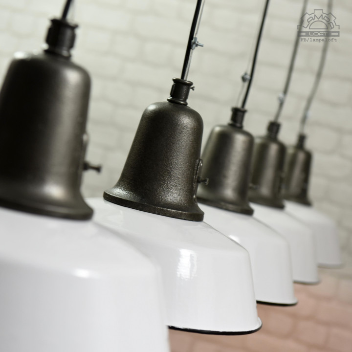 Lampy industrialne OŻb-1 z lat 50'