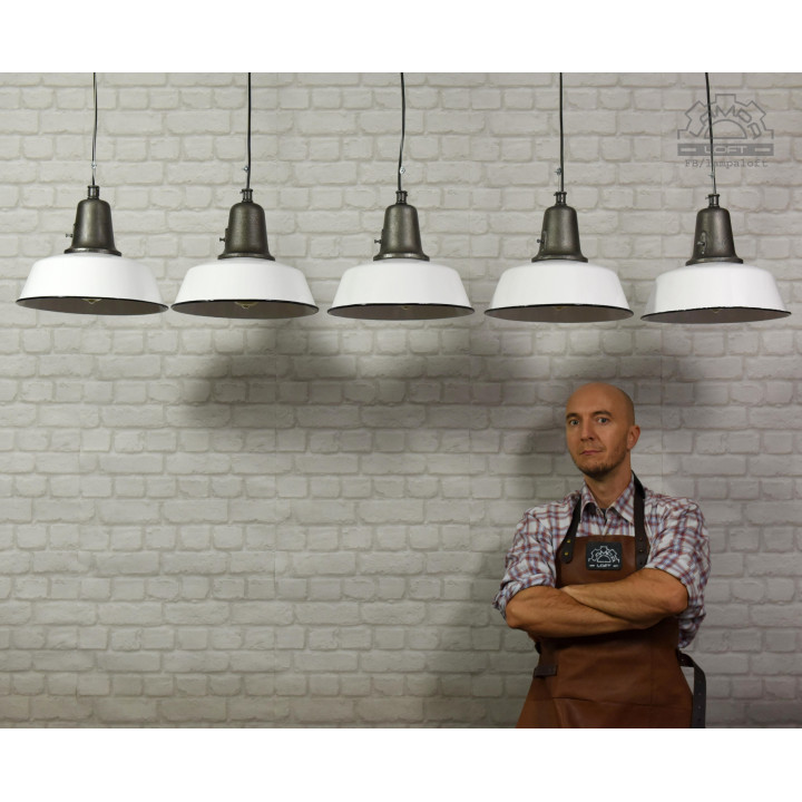 Lampy industrialne OŻb-1 z lat 50'