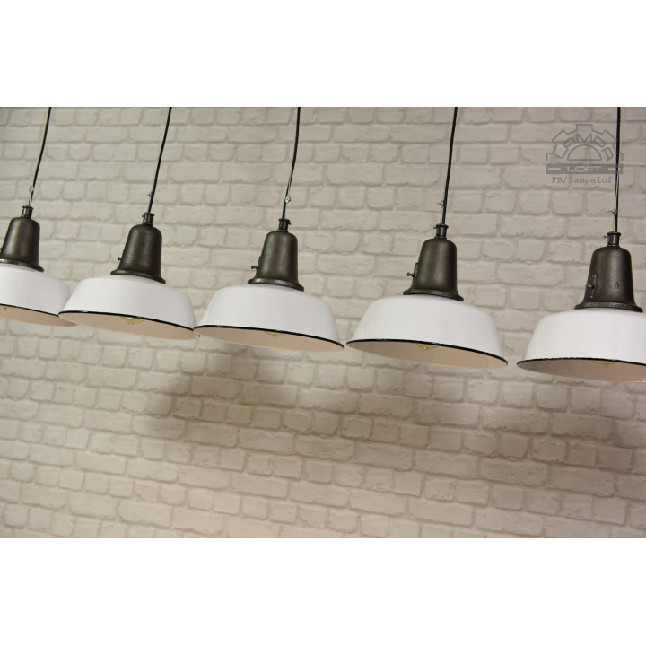 Lampy industrialne OŻb-1 z lat 50'