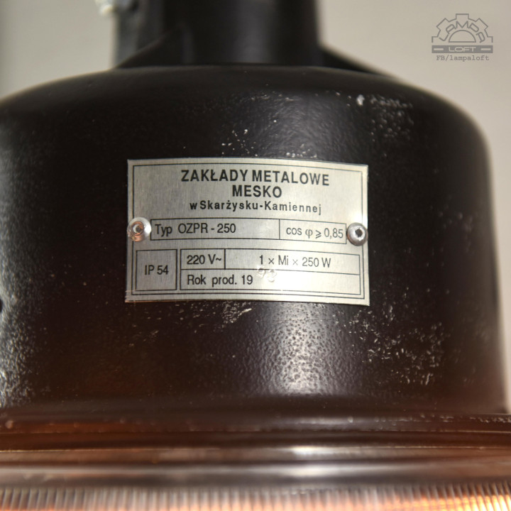 Lampa industrialna OZPR-250