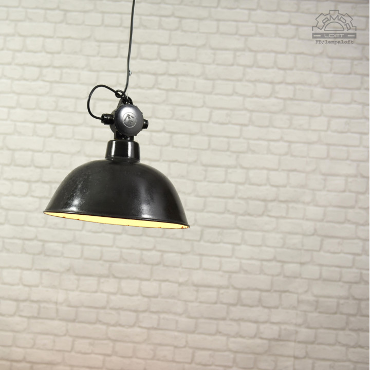 Lampa industrialna z lat 50' LBL TGL