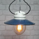 Lampa emaliowana porcelanowa z lat 50'
